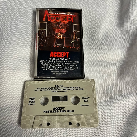 Accept Restless and Wild Cassette - Picture 5 of 5